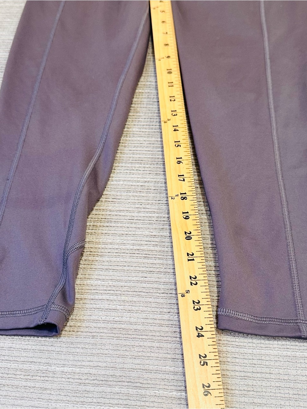 Puma & Victoria's Secret Leggings Lot 2 Pc Size M Purple Active - Picture 5 of 10
